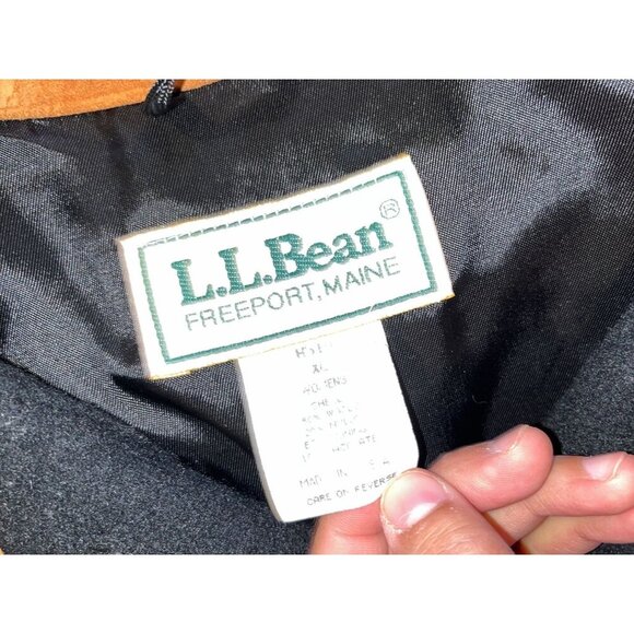 L.L. Bean Vintage Wool Jacket with Thinsulade Made in USA Womens  Size XL - Picture 8 of 10